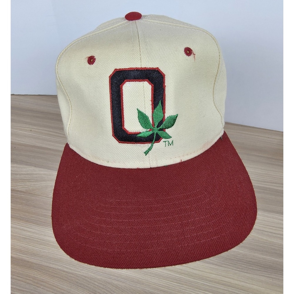 Vtg Ohio State Buckeyes Hat Collegiate Licensed Snapback New Era Embroidered